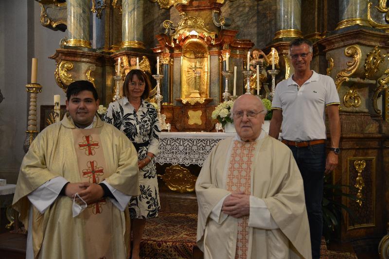 Priminzsegen in der Pfarrei Ehenfeld - Foto von Fritz Dietl