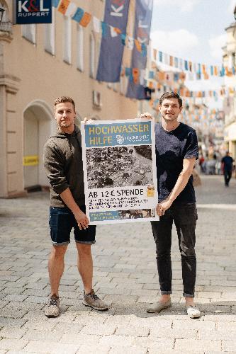 Dominik Lenz und Philipp Koch vom Round Table 235 Amberg-Sulzbach - Foto von Dominik Lenz