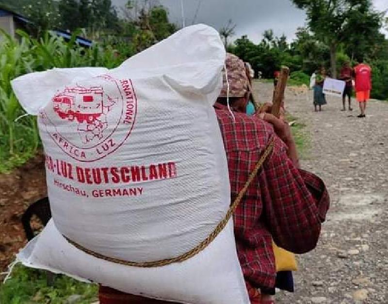 Africa Luz hilft hungernden Chepang in Nepal