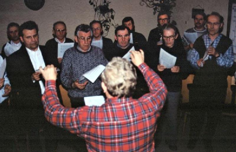 Der Ehenfelder Männerchor feiert 70. Gründungsfest.