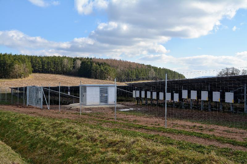 Solarpark zwischen Ehenfeld und Kindlas