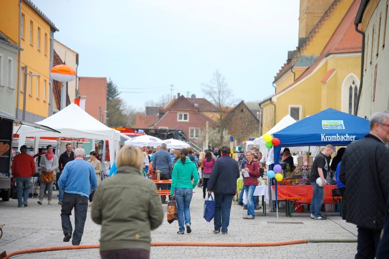 Markt am 7. Mai