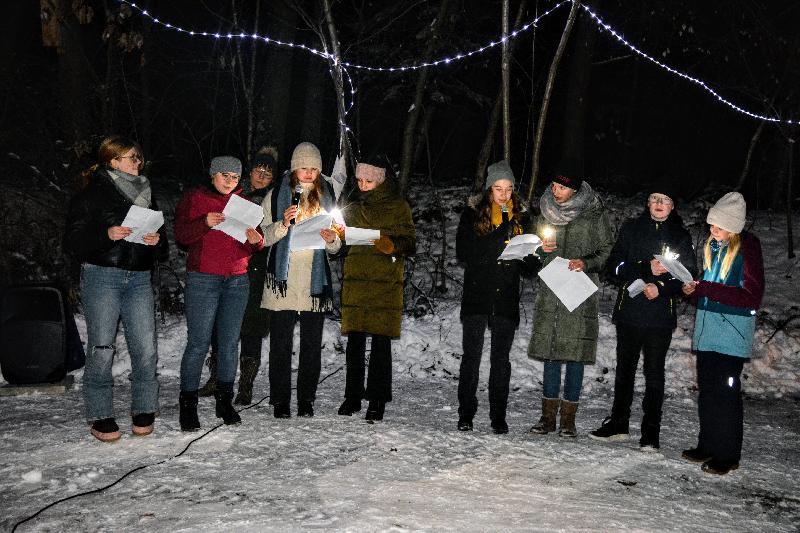 Bauernverband lud zur Waldweihnacht ein.