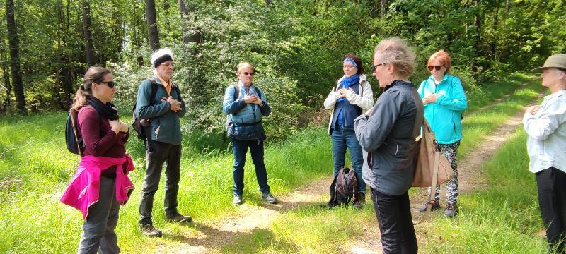 Mit Hospizverein „YOGA & NATUR erleben für Trauernde“