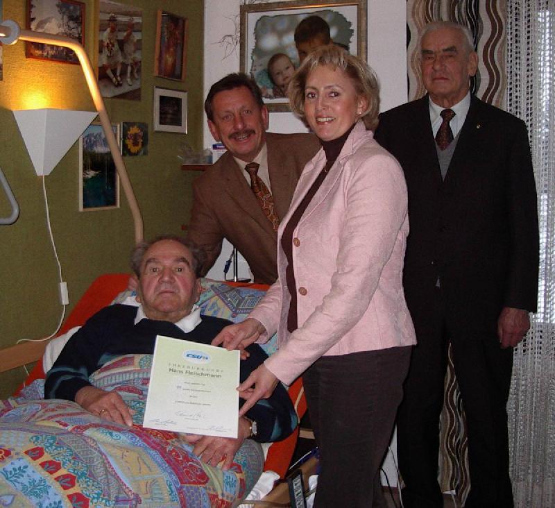 Erinnerung an Hans Fleischmann 