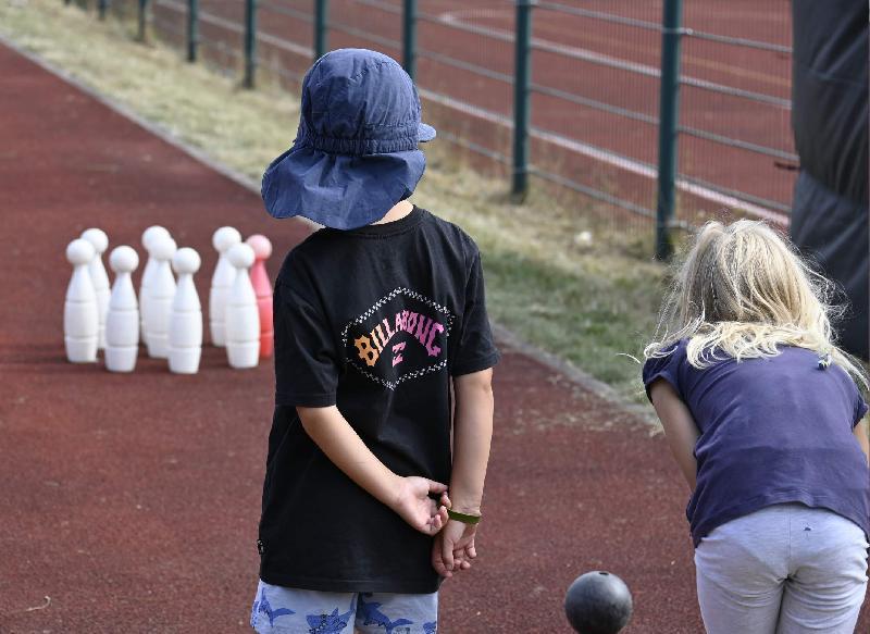 Strahlende Medaillengewinner bei CSU-Kinder-Sommerolympiade