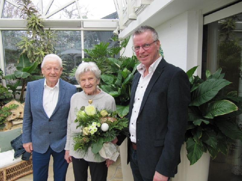 Gertrud und Klaus Conrad halten seit 65 Jahren eisern zusammen