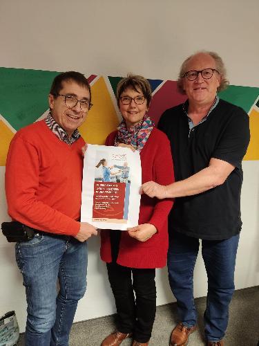 Hoffen auch beim 18.SEGA-Fachtag wieder auf großen Zuspruch: Die SEGA-Führungsspitze mit (von links) Dr. Klaus Gebel, Heidi Himmelhuber und Dr. Armin Rüger. Foto: Angelika Bär - Foto von Uschald