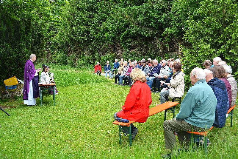 Bittgang der Pfarreiengemeinschaft zur Hölzlmühle. - Foto von Fritz Dietl