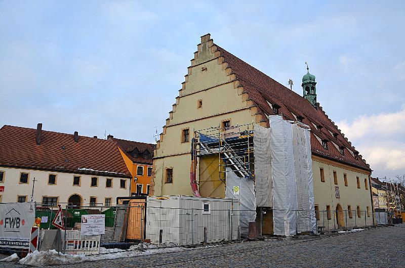 Der Rathausumbau war einer der Punkte bei der Bauausschusssitzung im Josefshaus. Es ging um die Türen an der Ost- und Westseite des Gebäudes. - Foto von Fritz Dietl
