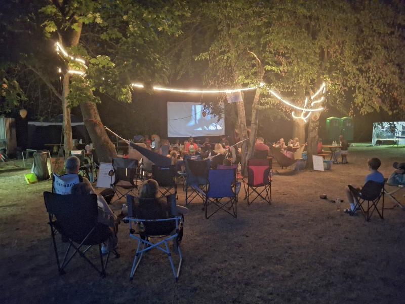 Open-Air-Kino mit 