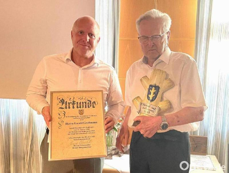 Ewald Großmann – ein Vorzeigetrachtler und Glücksfall für die Stadt Schnaittenbach