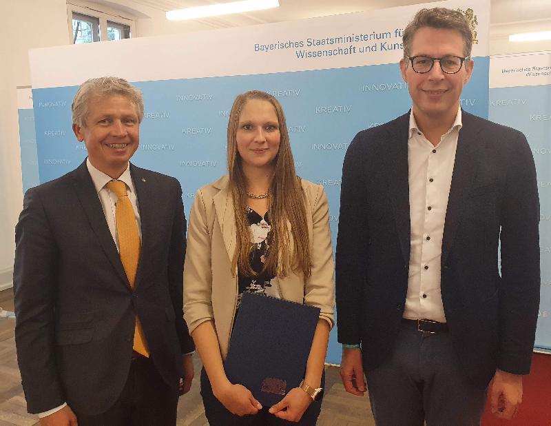 Katharina Stein mit Bayerischem Ingenieurinnenpreis ausgezeichnet
