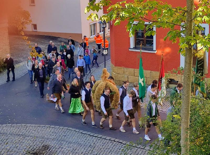Kreiserntedankfest des BBV Amberg-Sulzbach, in Ehenfeld