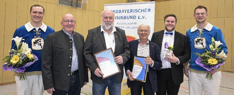 Verdiente Ehrungen für Werner Stein und Alfred Härtl
